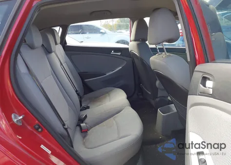 2012 Hyundai Accent Gs z USA, uszkodzony, nr VIN KMHCT5AE1CU008807